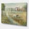 Designart - Tranquil Country Field - Farmhouse Canvas Artwork